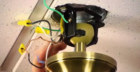 Ceiling fan wiring repair and electrical connection service in Olathe, KS