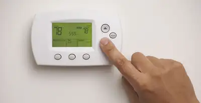 Digital thermostat installation with precise temperature programming in Olathe, KS