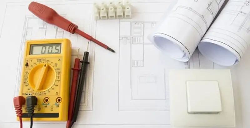 electrical service featuring diagnostic tools and electrical planning performed by certified electricians in Olathe, KS