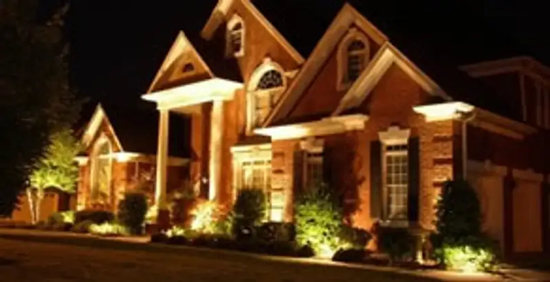 electrician services providing professional exterior electrical lighting in Olathe, KS
