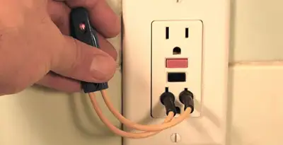 gfci circuits service testing ground fault circuit interrupter outlet to ensure electrical protection in Olathe, KS